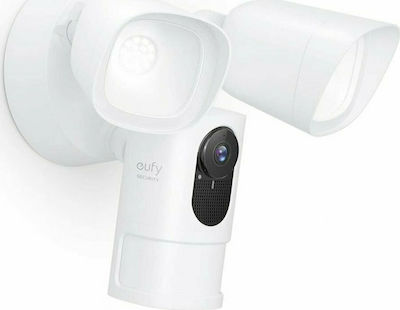 Eufy Floodlight Camera 2K IP Surveillance Camera Wi-Fi 4MP Full HD+ Waterproof with Two-Way Communication