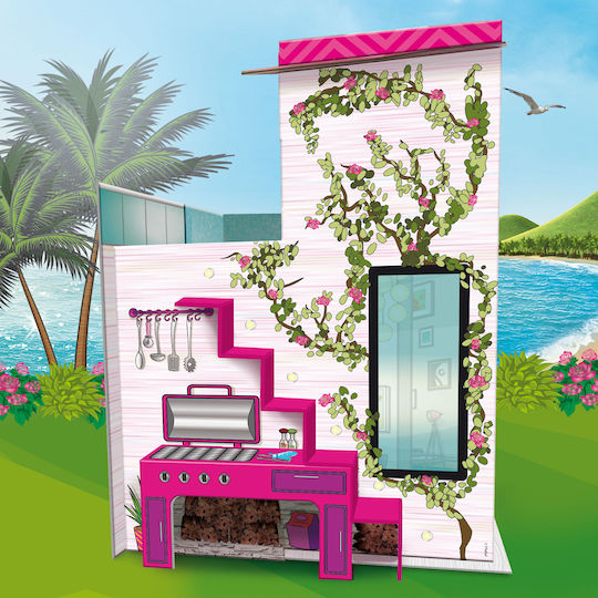 Lisciani Giochi Barbie Dream Summer Villa Κουκλόσπιτο με Έπιπλα