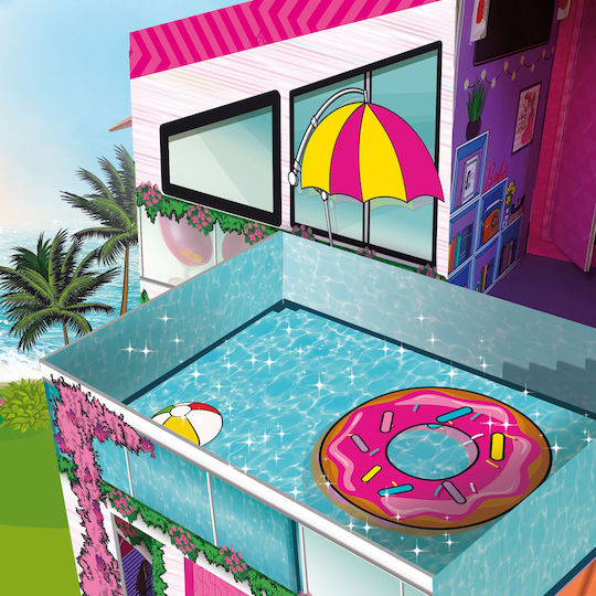 Lisciani Giochi Barbie Dream Summer Villa Κουκλόσπιτο με Έπιπλα