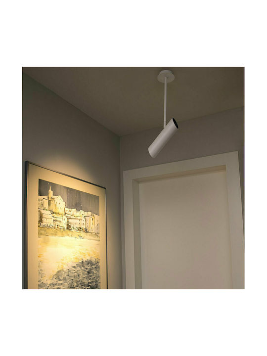 Faro Barcelona Link Single Spot with Socket GU10 in White Color