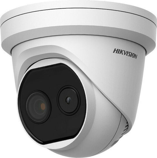 Hikvision DS-2TD1217-2/V1 IP Thermisch Überwachungskamera Full HD 1080p Wasserdicht mit Zwei-Wege-Kommunikation und Objektiv 1.8mm Wärmebild