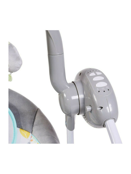 Cangaroo Electric Baby Relax Swing Swing Plus with Music Grey for Child up to 9kg