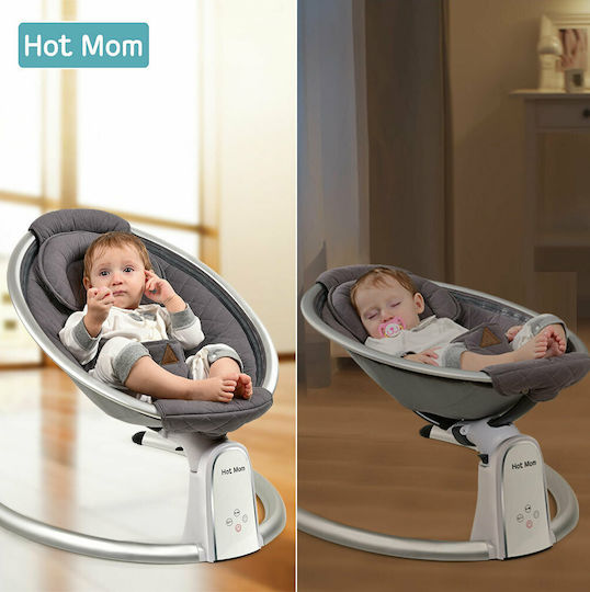 Hot Mom Elektrisch Baby Relax BB200 mit Musik Beige für Kind bis 9kg