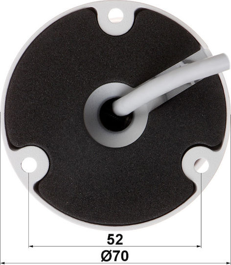 LTC IPC-2725 IP Cameră de Supraveghere Full HD 1080p Rezistentă la apă cu Lentilă 2.8mm