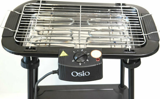 Osio With Legs Electric Grill Grill 2000W with Adjustable Thermostat 37.4cmx21.9cmcm