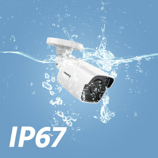 Annke CR1BG CCTV Überwachungskamera Full HD+ 5MP Wasserdicht mit Objektiv 2.8mm