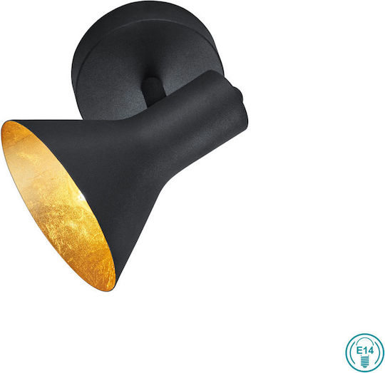 Trio Lighting Nina Monos Spot cu Soclu E14 în Culoare Negru Trio Lighting Nina Monos Spot cu Soclu E14 în Culoare Negru