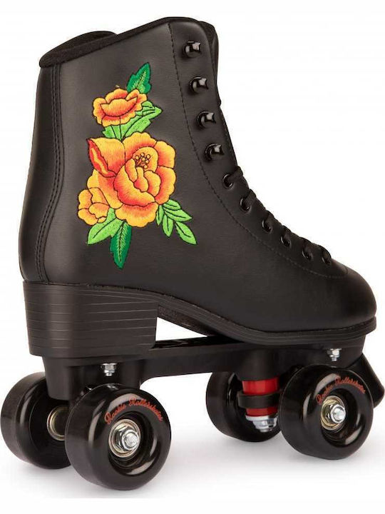 Rookie Rosa 70.0 Quad Rollers Schwarz Erwachsene/Kinder