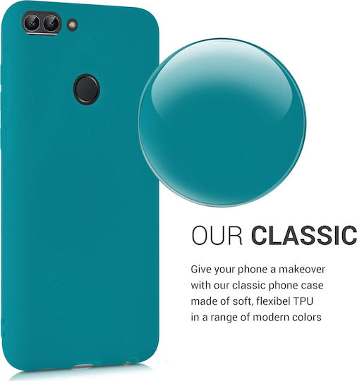 KWmobile Back Cover Silicone Teal Matte (Huawei P Smart) 44124.57