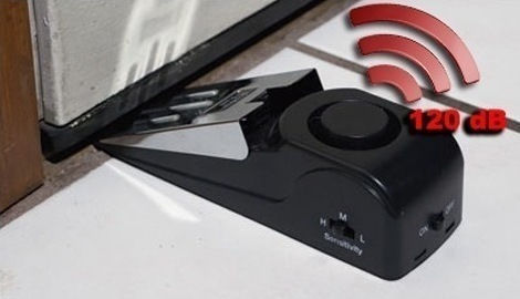Door Wedge with 120dB Siren