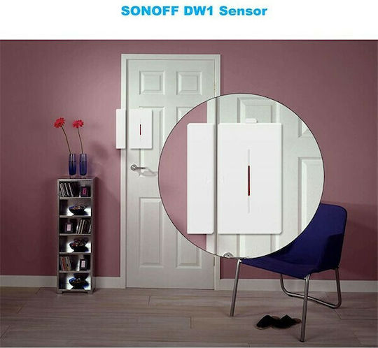 Sonoff Ασύρματος Αισθητήρας Επαφής RF 433MHz 77x49.5x18.8mm