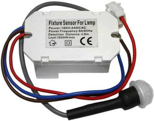 Adeleq Wired Infrared Motion Sensor 360° Range 6m