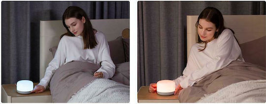 Yeelight Smart Διακοσμητικό Φωτιστικό Bedside Lamp D2 LED RGB 14x14x10εκ.