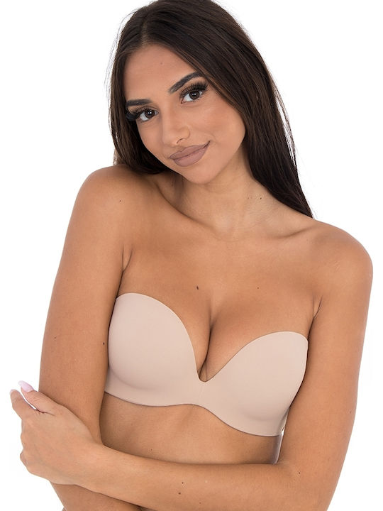 Basic Secret Push Up Bra without Underwire Light Beige