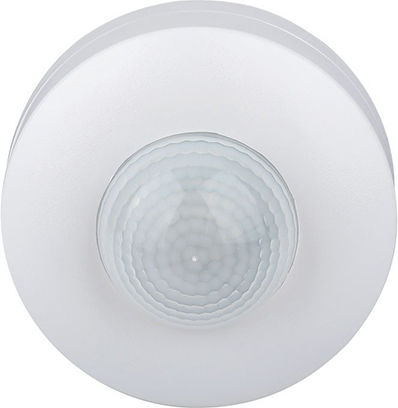 V-TAC VT-8004 Ενσύρματος Αισθητήρας Κίνησης Υπερύθρων 360° Εμβέλειας 12m