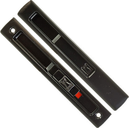 Domus Kliklok Lock for Sliding Aluminum Doors Black