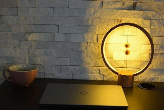 Allocacoc Διακοσμητικό Φωτιστικό Heng Balance Lamp Round LED Θερμό Λευκό 3500K 23x27x7εκ.
