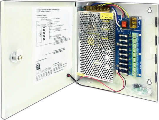 Power Supply for CCTV Systems SP1209C