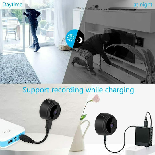 Hidden Camera WiFi 720P with Memory Card Slot and Motion Detector