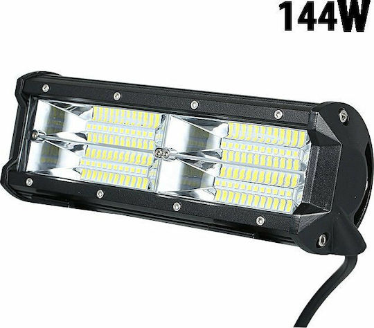 Waterproof Headlights Car in Bar Shape LED Universal 12 / 24V 72W 23.5cm 1pcs