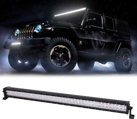 GloboStar Waterproof LED Lightbar Universal 10-30V 240W 108.5cm with White Lighting 1pcs