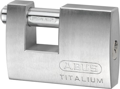 Abus Titalium 82ΤΙ/70Β Алуминиево Лукето Моноблок с ключ 70мм 1бр