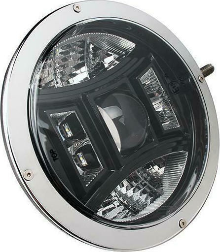 M-Tech Round Headlights Car LED Universal 10 - 30V 70W 10pcs