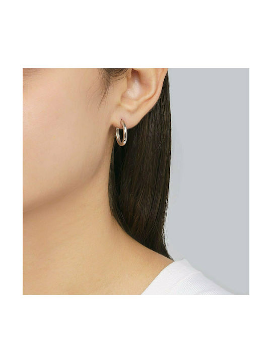 Excite-Fashion Earrings Hoops made of Silver