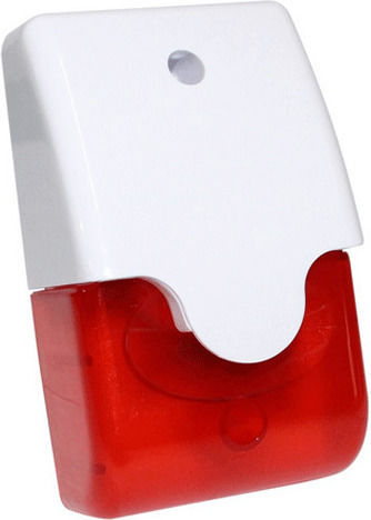 PS-913R/LM-103R Alarm Siren Indoor 12V with Red Light