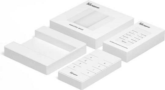 Sonoff RM433-BASE Βάση Στήριξης Διακόπτη 1 Θέσης για Remote Controller RM433 σε Λευκό Χρώμα 80043