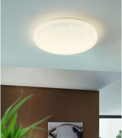 Eglo Frania-S Στρογγυλό Εξωτερικό LED Panel 33.5W με Θερμό Λευκό Φως 3000K 43εκ.