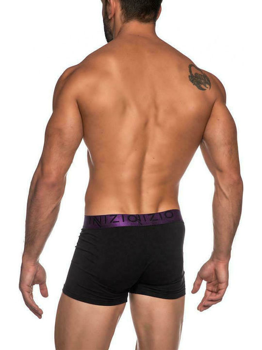 Inizio 4400 Men's Boxer Black / Purple