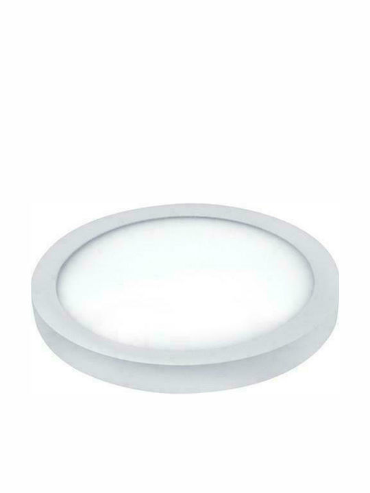 Horoz Electric Round Outdoor LED Panel 40W with Cool White Light 6000K 50cm