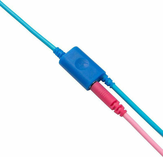 Motorola Squads 200 Wired On Ear Headphones Blue