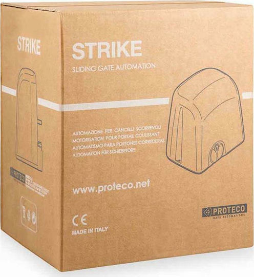 Proteco Μοτέρ Συρόμενης Γκαραζόπορτας Strike-8-1 έως 800kg