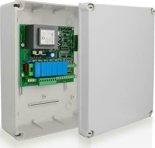 Profelmnet PSR-3114 Garage Door Control Panel Single-Phase (220V) 2400W Rolling Automation for Double Opening Door with Motor up to 2400Watt 433.92MHz