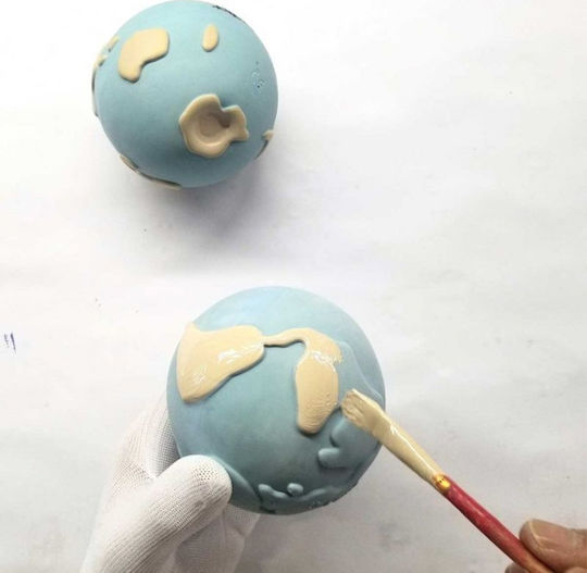 Oli&Carol Earthy The World Ball Μασητικό Οδοντοφυΐας από Καουτσούκ για 0 m+