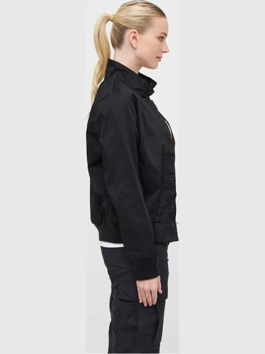 Κοντό Γυναικείο Bomber Jacket Μαύρο