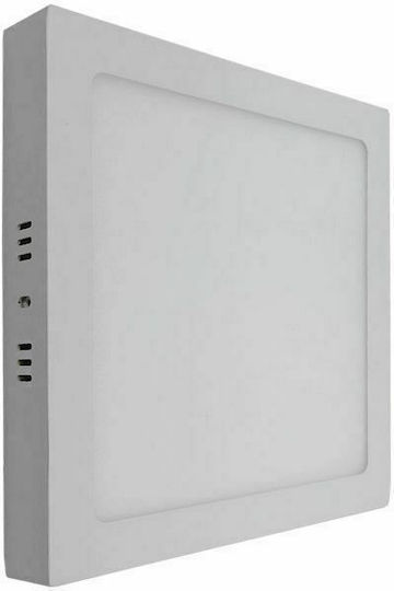 GloboStar 01888 Platz Draußen LED Panel 20W mit Natürliches Weiß Licht 4500K