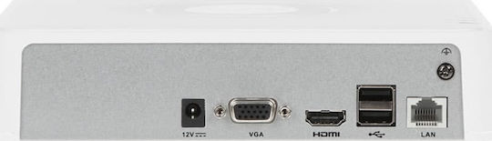 Hikvision DS-7104HGHI-F1 Καταγραφικό HVR 4 Καναλιών με Ανάλυση HD