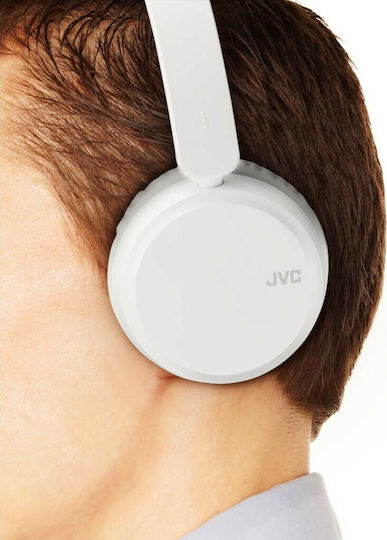 JVC HA-S35BT Bluetooth Wireless On Ear Headphones with 17 hours of Operation White