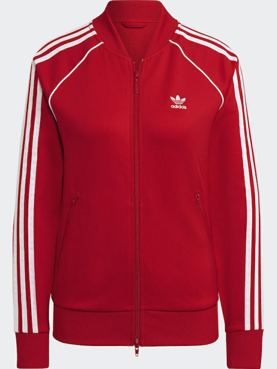 Superstar Κοντό Γυναικείο Bomber Jacket Vivid Red
