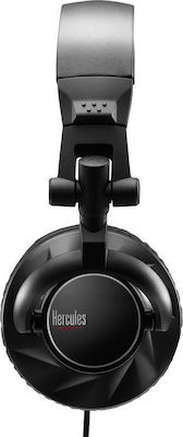 Hercules HDP DJ60 Wired Over Ear DJ Headphones Blacα 504167