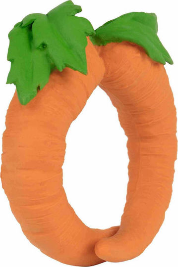Oli&Carol Cathy the Carrot Μασητικός Κρίκος Οδοντοφυΐας από Καουτσούκ για 3 m+