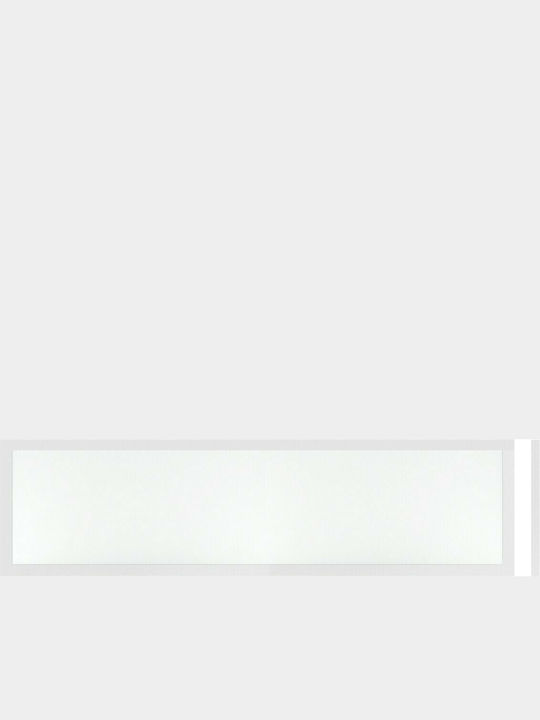 VK Lighting Rectangular Recessed LED Panel 40W with Cool White Light 6000K 120x30cm