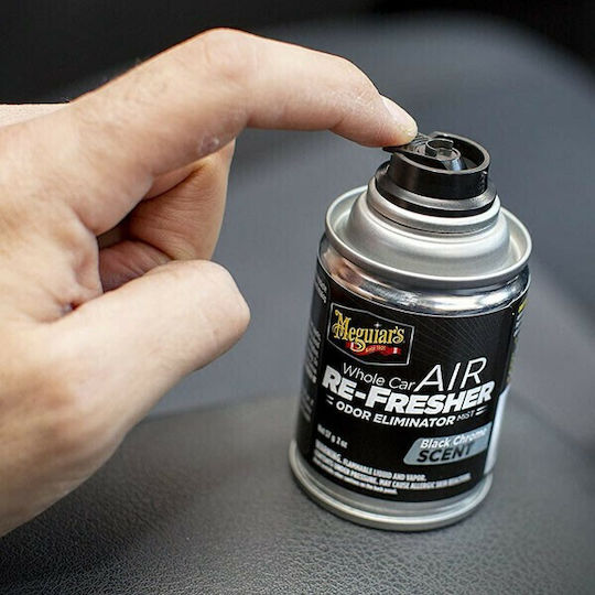 Meguiar's Air Re-fresher Спрей за Почистване на Автомобилен Климатик с Аромат Нов Автомобил 59ml