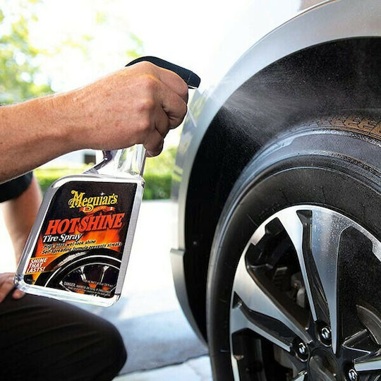 Meguiar's Hot Shine Tire Spray Σπρέι Γυαλίσματος για Ελαστικά Αυτοκινήτου 710ml