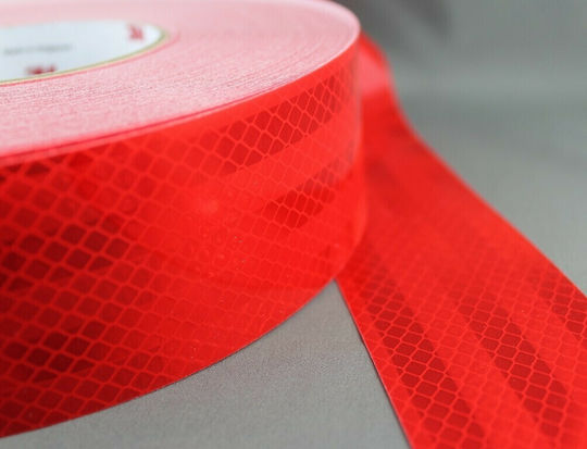 3M Reflective Tape Red W5.5cm x L1m