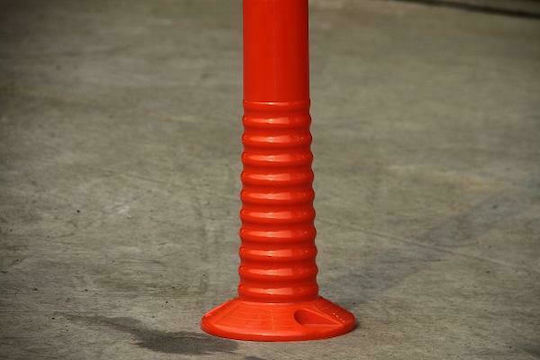 Next Systems Plastic Traffic Columns Orange Elastikó H80cm