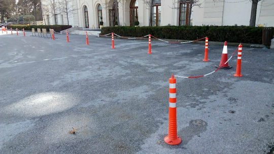 Doorado Plastic Traffic Columns Orange Flexible H75cm